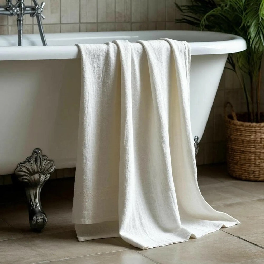 Organic Linen Towel. Bath / Hand / Face Towels. SPA / Beach Custom Size